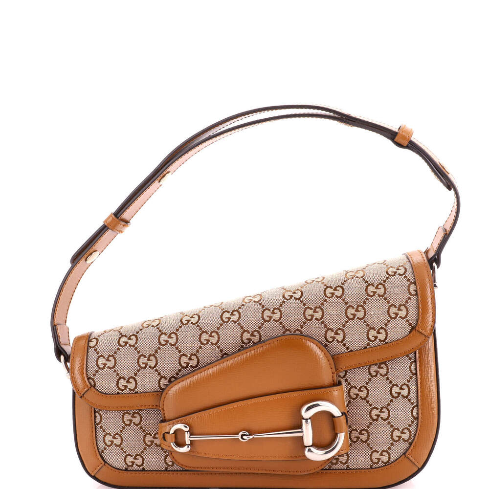 Gucci Small Horsebit 1955 Asymmetric Shoulder Bag